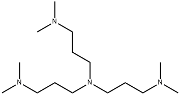 三(二甲胺基丙基)胺 结构式
