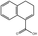 3,4-二氢萘-1-甲酸 结构式