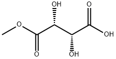 Butanedioic acid, 2,3-dihydroxy- (2R,3R)-, MonoMethyl ester 结构式