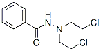 N',N'-Bis(2-chloroethyl)benzhydrazide 结构式