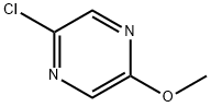 2-氯-5-甲氧基吡嗪 结构式