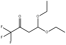 4,4-二乙氧基-1,1,1-三氟甲基-2-丁酮 结构式