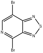 4, 7-二溴-[1, 2, 5] 噻二唑并 [3, 4-C] 吡啶 结构式