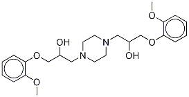 雷诺拉嗪杂质E 结构式