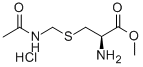 L-半胱氨酸(ACM)-甲酯盐酸盐 结构式