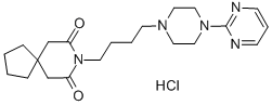 盐酸丁螺环酮 结构式