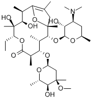 红霉素A烯醇醚 结构式