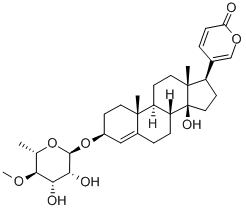 甲海葱次苷 结构式