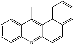 12-methylbenz(a)acridine 结构式