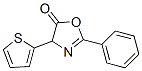 5(4H)-Oxazolone,  2-phenyl-4-(2-thienyl)- 结构式