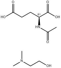 deanol aceglumate 结构式