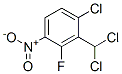 1-Chloro-2-(dichloromethyl)-3-fluoro-4-nitrobenzene 结构式