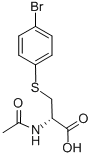 S-(4-bromophenyl)mercapturic acid 结构式