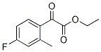 Ethyl 4-fluoro-2-methylbenzoylformate 结构式
