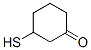 3-Mercaptocyclohexanone 结构式