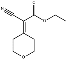 ETHYL 2-CYANO-2-(2H-PYRAN-4(3H,5H,6H)-YLIDENE)ACETATE 结构式