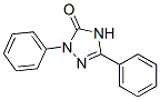 2,5-Diphenyl-3,4-dihydro-2H-1,2,4-triazole-3-one 结构式