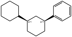 1-环己基-3-苯基环己烷 结构式