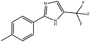 2-(4-甲基苯基)-4-三氟甲基-1H-咪唑 结构式