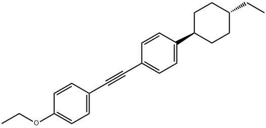 trans-1-Ethoxy-4-(2-(4-(4-ethylcyclohexyl)phenyl)ethynyl)benzene