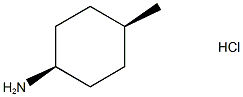 顺式-4-甲基环己胺盐酸盐 结构式
