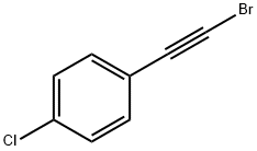 1-溴-2-(4-氯苯基)乙炔 结构式