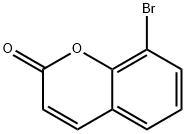 8-溴-2H-1-苯并吡喃-2-酮 结构式