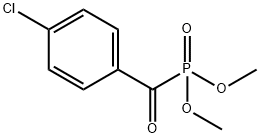 DIMETHYL(4-CHLOROPHENYLOXOMETHYL)PHOSPHONATE 结构式