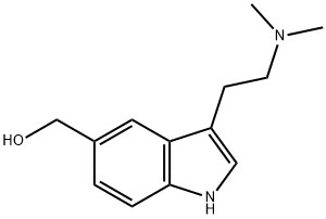 5-羟甲基-N，N-二甲基胰蛋白酶 结构式