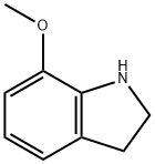 7-甲氧基吲哚啉 结构式