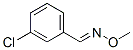 3-Chlorobenzaldehyde O-methyl oxime 结构式