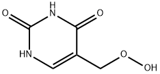5-hydroperoxymethyluracil 结构式