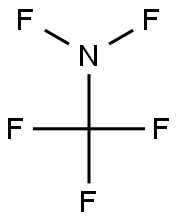 N,N-Difluorotrifluoromethylamine 结构式