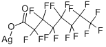 全氟辛酸银 结构式