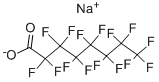 全氟辛酸钠 结构式
