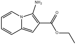 2-Indolizinecarboxylicacid,3-amino-,ethylester(7CI,8CI,9CI) 结构式