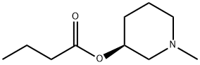 Butanoic acid, (3S)-1-methyl-3-piperidinyl ester (9CI) 结构式