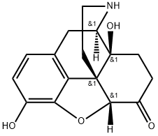14-羟基二氢降吗啡酮 结构式