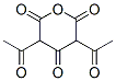 2,4-diacetyl-3-oxoglutaric anhydride 结构式