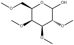 Galactopyranose, 2,3,4,6-tetra-O-methyl-, D- 结构式