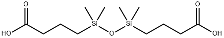 1.3-双(3-羧基丙基)四甲基二硅氧烷 结构式