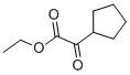 环戊基-氧代-乙酸乙酯 结构式