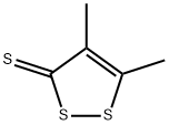 4,5-DIMETHYL-3H-1,2-DITHIOLE-3-THIONE 结构式