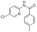 N-(5-氯吡啶-2-基)-4-甲基苯甲酰胺 结构式