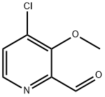 4-氯-3-甲氧基吡啶-2-苯甲醛 结构式