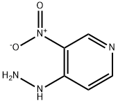4-肼基-3-硝基吡啶 结构式