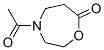 1,4-Oxazepin-7(2H)-one, 4-acetyltetrahydro- (9CI) 结构式