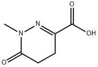 1-甲基-6-氧代-1,4,5,6-四氢哒嗪-3-甲酸 结构式
