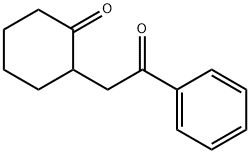 2-(2-氧代-2-苯乙基)-环己酮 结构式
