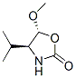 2-Oxazolidinone,5-methoxy-4-(1-methylethyl)-,(4S,5R)-(9CI) 结构式